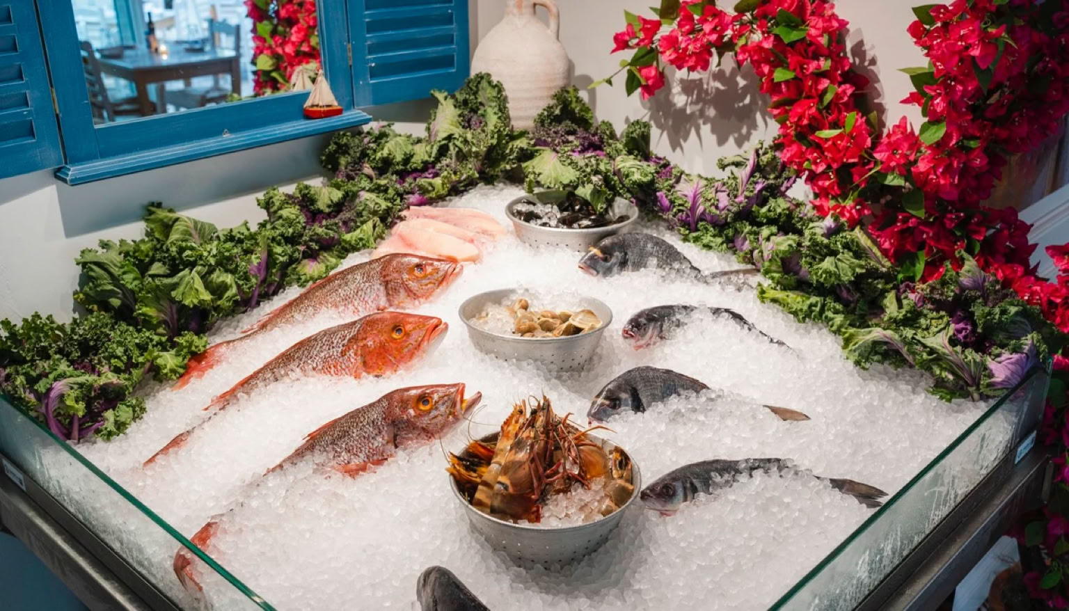 Greek Taverna, Greek Food, Greek Restuarant, Fresh Fish.